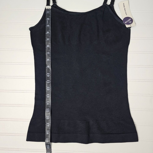 Empetua by Shapermint Women's Black Scoop Neck Shaper Cami Size XL NWT - Picture 12 of 13